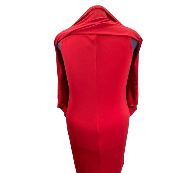 CHICO'S Size 2 (USA 12) Convertible Dress Renaissance Red - Picture 7 of 10